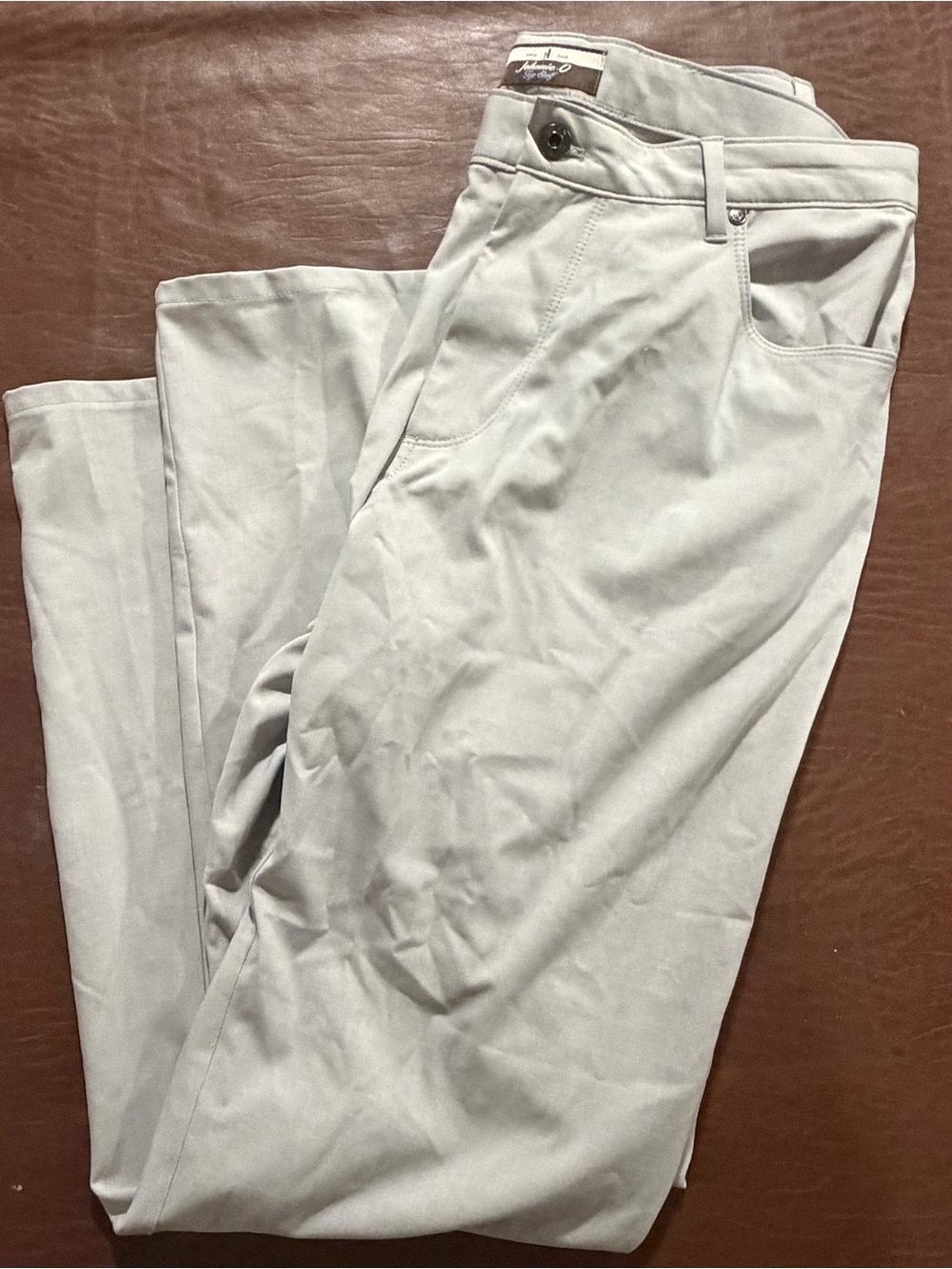 Johnnie-O Top Shelf Galle Stretch Pants – Chrome – Approx 32x28
